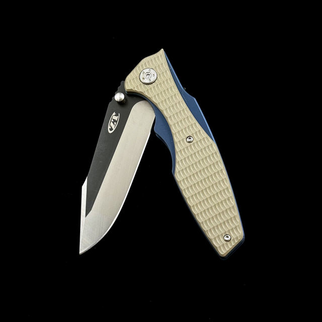 Zero Tolerance 0393 Hinderer Flipper Knife 3.5" CPM-20CV Blade