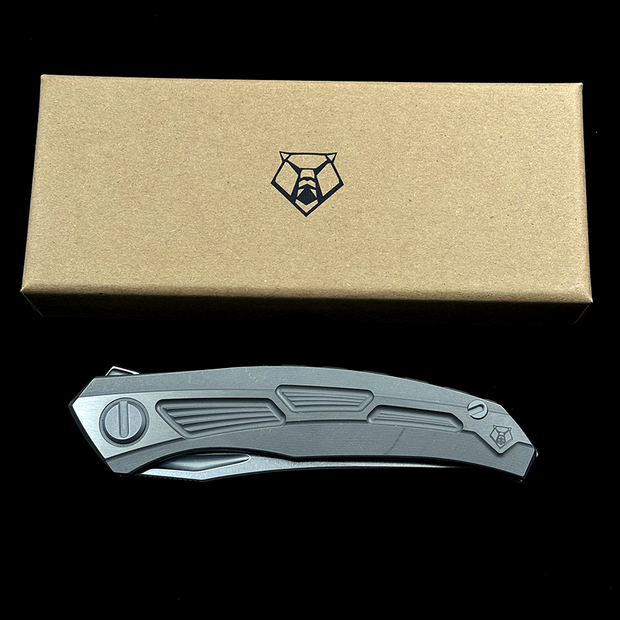 OK KNIVES Quantum Folding Knife M390 Blade Outdoor Camping Hunting Pocket EDC Tool Knife