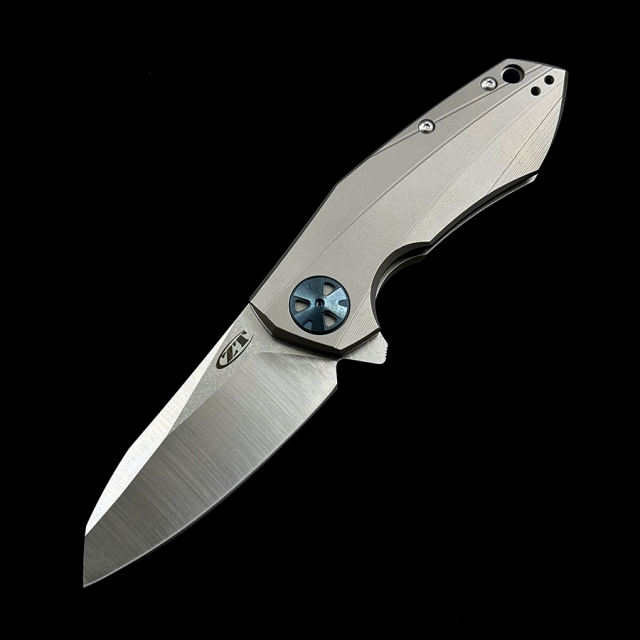 Zero Tolerance ZT0456 Ceramics Bearing Folding Knife Mark 204P Titanium Handle Outdoor Camping Hunting EDC Tool Knife