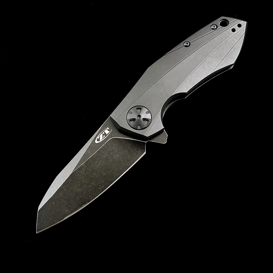 Zero Tolerance ZT0456 Ceramics Bearing Folding Knife Mark 204P Titanium Handle Outdoor Camping Hunting EDC Tool Knife