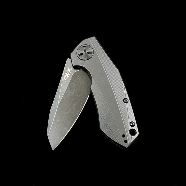 Zero Tolerance ZT0456 Ceramics Bearing Folding Knife Mark 204P Titanium Handle Outdoor Camping Hunting EDC Tool Knife