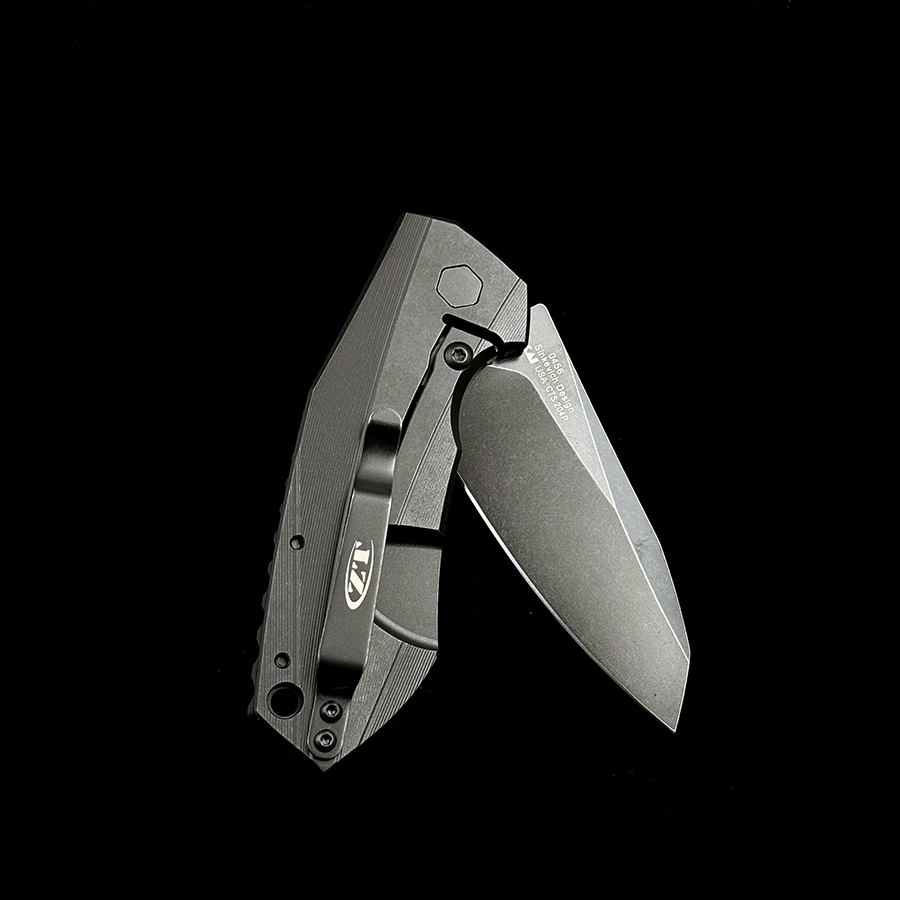 Zero Tolerance ZT0456 Ceramics Bearing Folding Knife Mark 204P Titanium Handle Outdoor Camping Hunting EDC Tool Knife