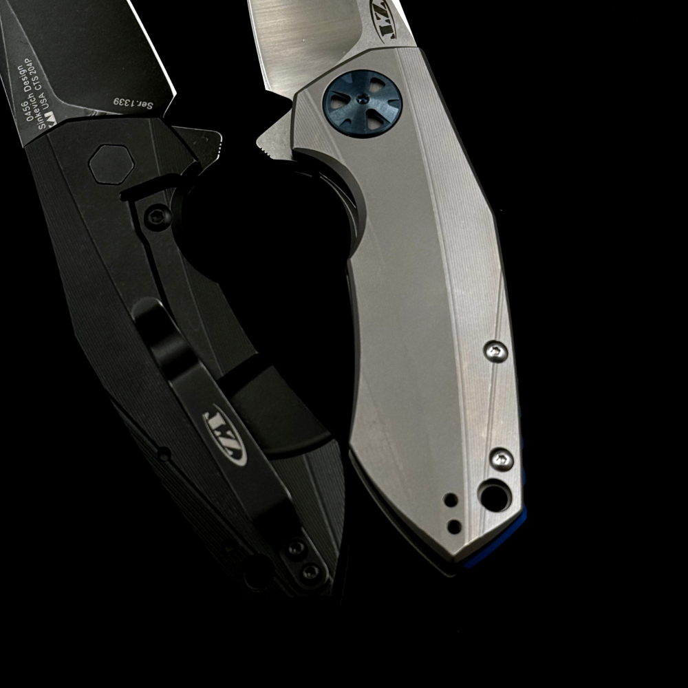 Zero Tolerance ZT0456 Ceramics Bearing Folding Knife Mark 204P Titanium Handle Outdoor Camping Hunting EDC Tool Knife