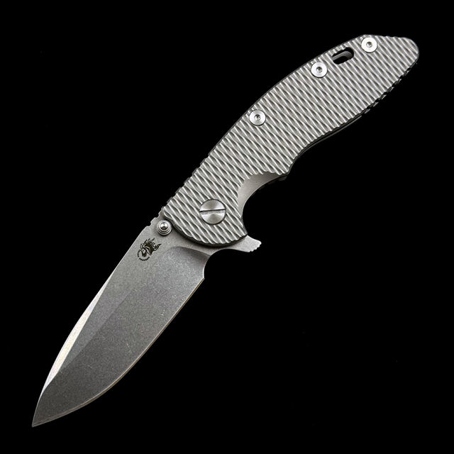 Hinderer XM18 Titanium Handle Mark 20CV  Folding Knife