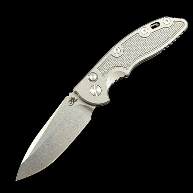 Hinderer XM18 -A Color Box Titanium Handle Mark 20CV Auto Folding Knife