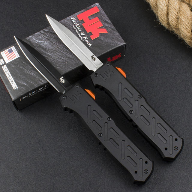 BENCHMADE HK14850 Butterfly&H&K Collaboration Tactical AUTO Knife