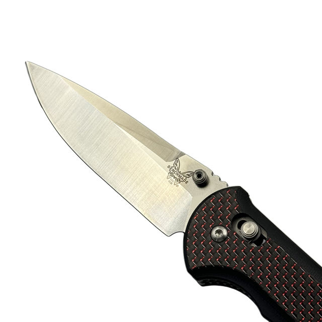 BENCHMADE STRYKER 908  154CM Blade Carbon Fiber Handle Folding Knife