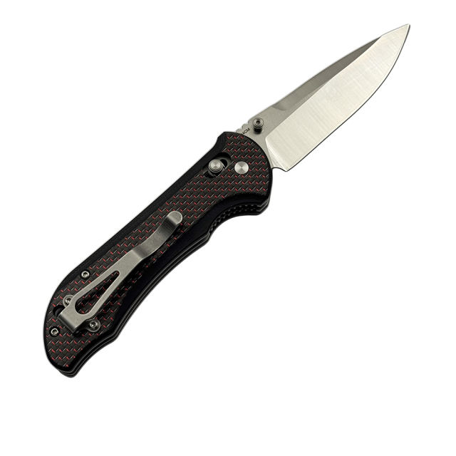 BENCHMADE STRYKER 908  154CM Blade Carbon Fiber Handle Folding Knife