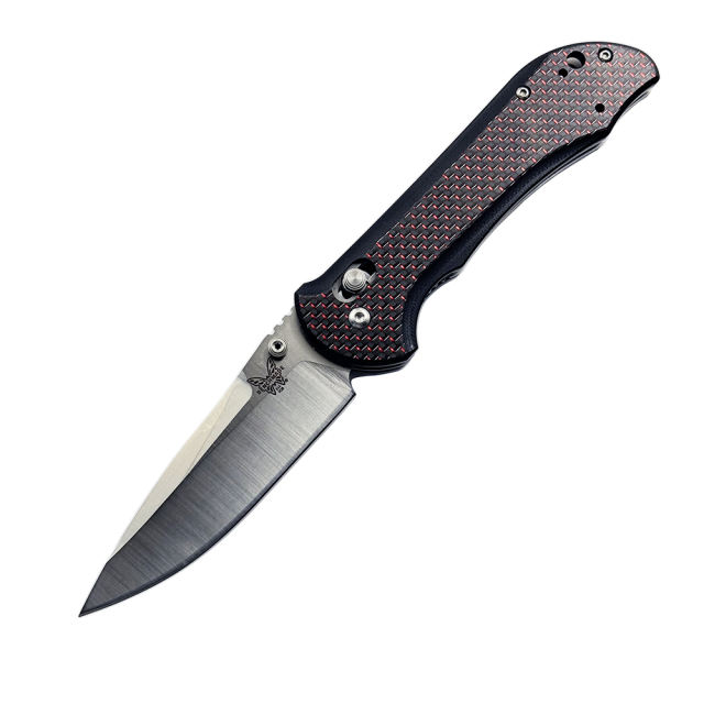 BENCHMADE STRYKER 908  154CM Blade Carbon Fiber Handle Folding Knife