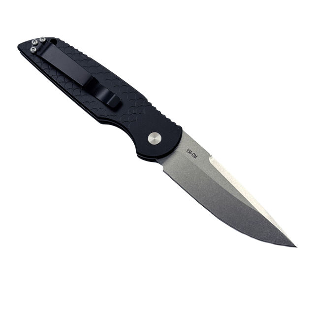 Pro-Tech TR-3 X1 Tactical Response III AUTO Folding Knife 3.375" 154CM Stonewashed Plain Blade Aluminum Handles