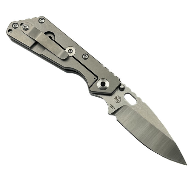 M. STRIDER SNG Titanium Alloy Bearing Folding Knife Outdoor Camping Hunting Pocket EDC Tool SMF Knife