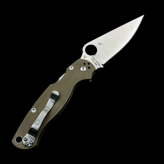 C81 Para 2 Mikata handle bearing folding knife