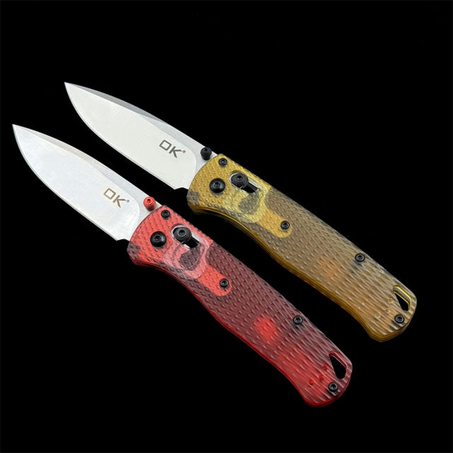 OK 535 AXIS Acrylic/ PEI Handle VG-10 Blade Outdoor Camping Hunting Pocket Folding Knife