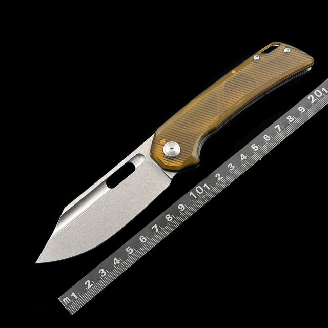 Pterosaur PEI handle tactical folding knife outdoor camping hunting pocket EDC tool knife