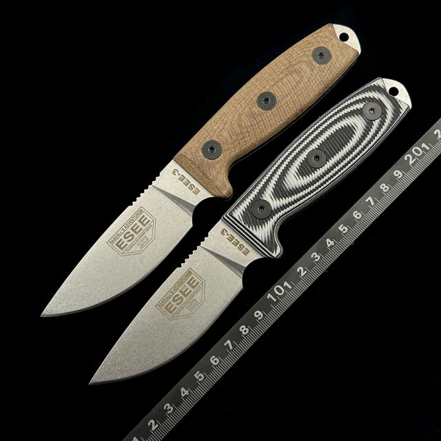 ESEE-3 Rowen Tactical Small Straight Knife
