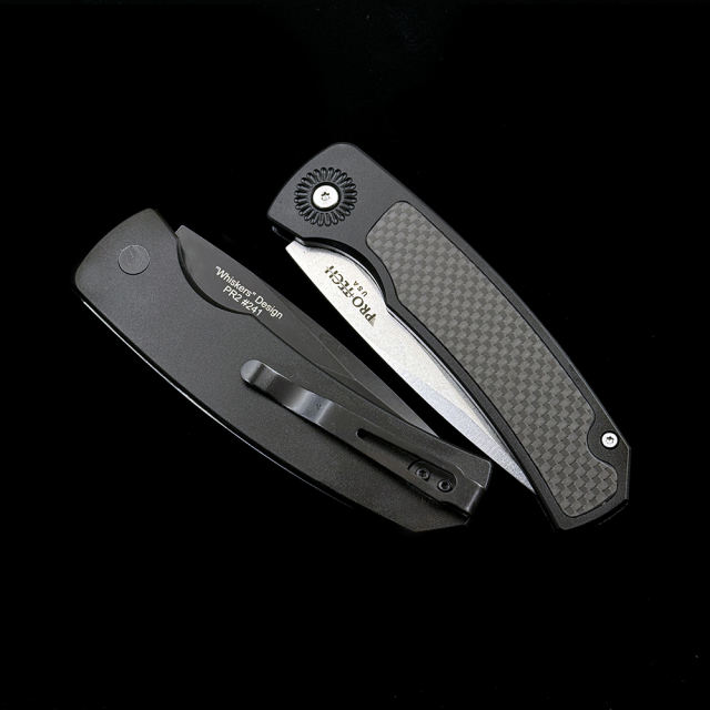 PROTECH BR-2 Automatic Mixer Folding Knife Outdoor Camping Hunting Pocket EDC Tool Knife
