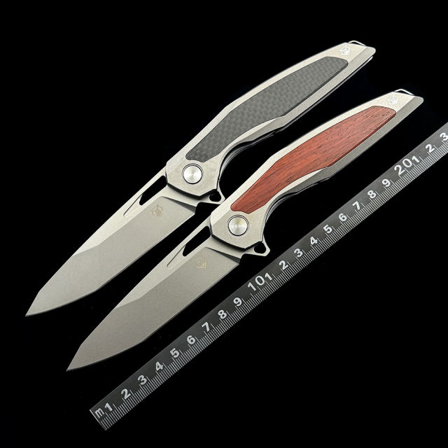 Shirogorov F95NL bearing folding knife outdoor camping hunting pocket EDC tool knife