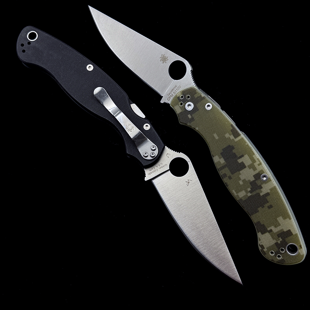C36 Military 2 Compression Lock G10 Handle S110V Folding Knife