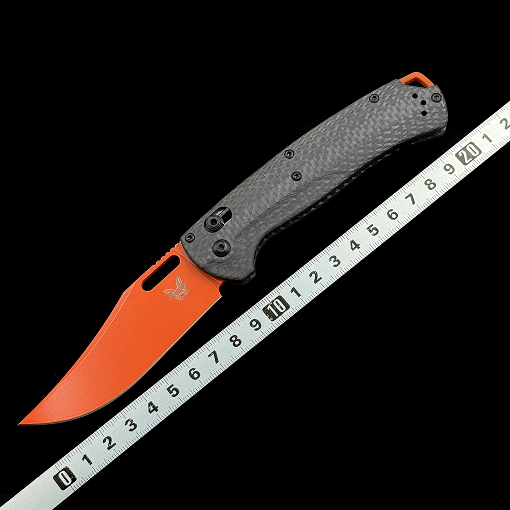 BM 15535OR-01 Hunt Taggedout AXIS  CPM-154 Blade Folding Knife