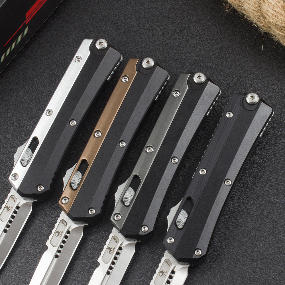 MINI GLYKON Aluminium alloy/G10 handle M390 Automatic knife
