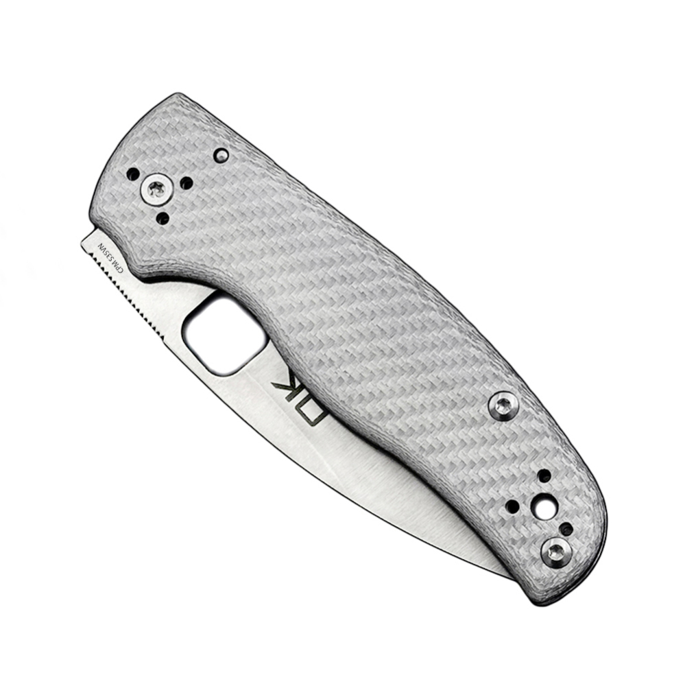 Limited edition OK-229CF Ceramic Bearing Carbon Fiber Handle M390/S30V Blade Folding Knife