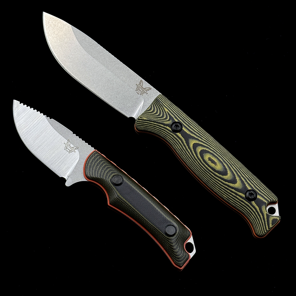 BM 15017 15002 G10 handle material Hunt Hidden Canyon Hunter Fixed Blade Knife