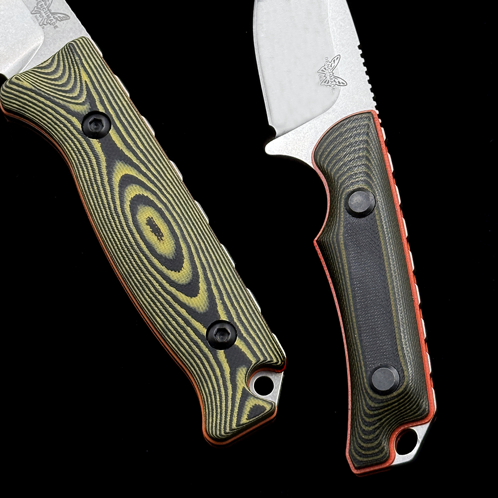 BM 15017 15002 G10 handle material Hunt Hidden Canyon Hunter Fixed Blade Knife