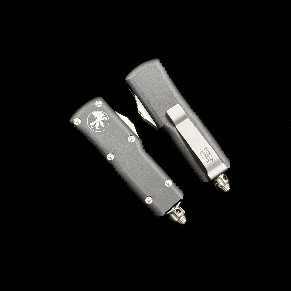 MT Mini Constellation AUTO OTF Knife 2.09" D2 Double Edge Dagger Blade, Aviation Aluminum Handles