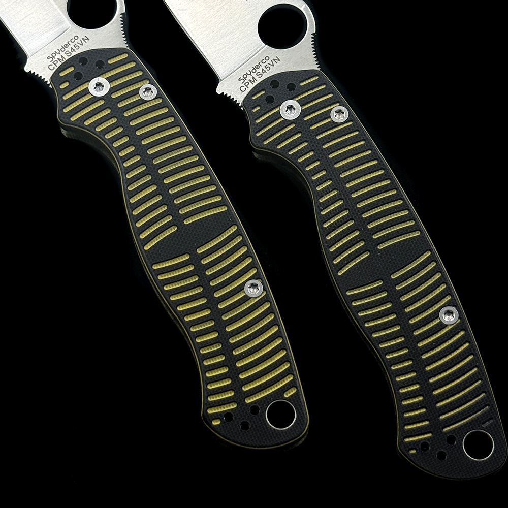 C81 Para 2  S45VN Blade G10 handle folding knife