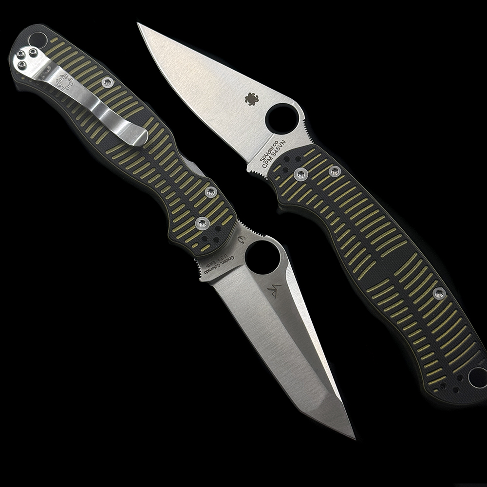 C81 Para 2  S45VN Blade G10 handle folding knife
