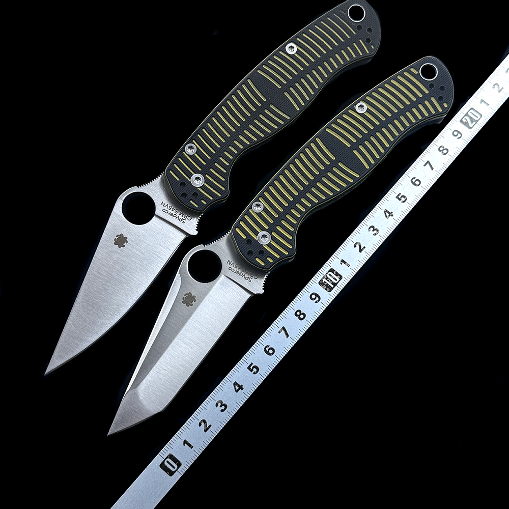 C81 Para 2  S45VN Blade G10 handle folding knife