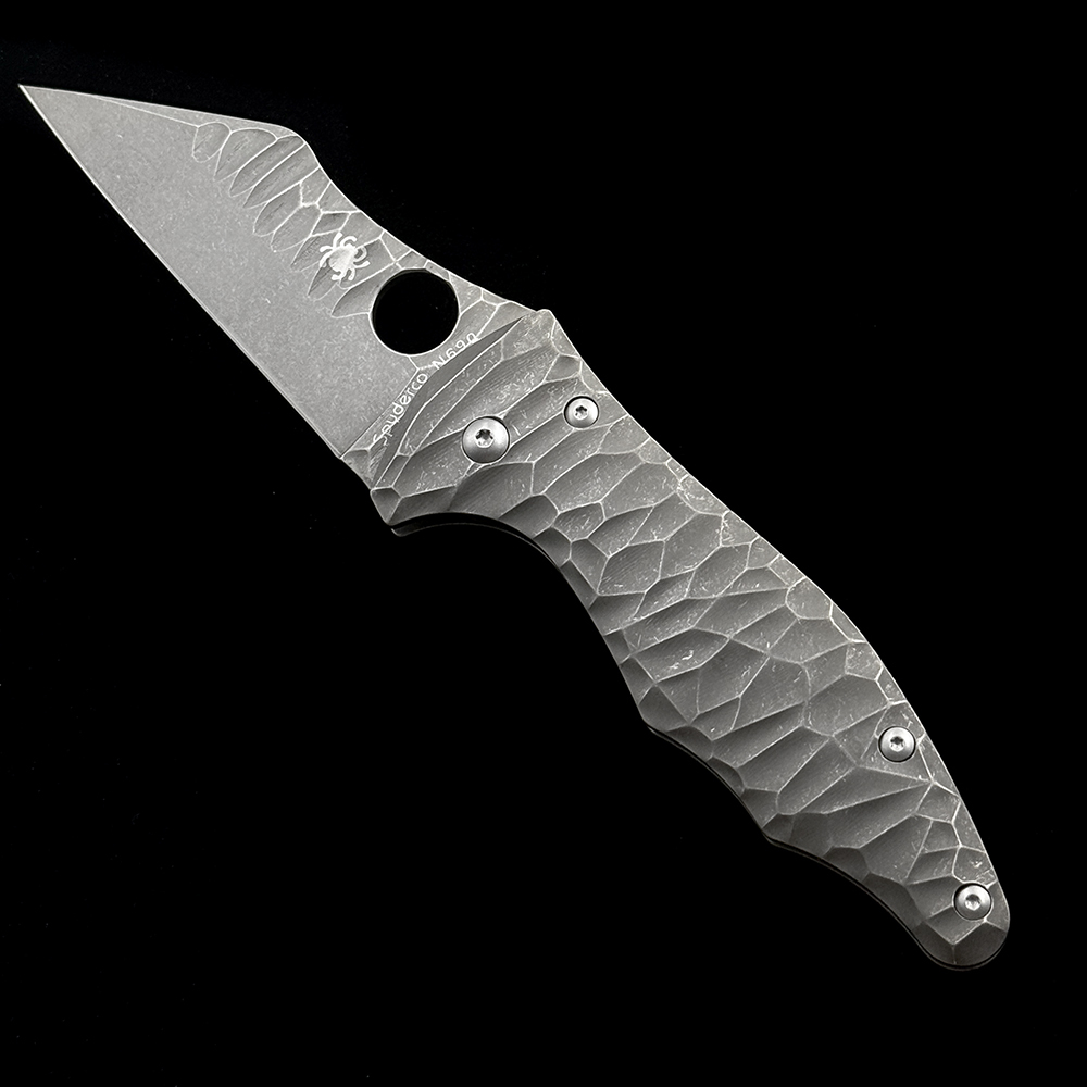 C85 Yojimbo Titanium Bearing 100% N690 Blade Folding Knife