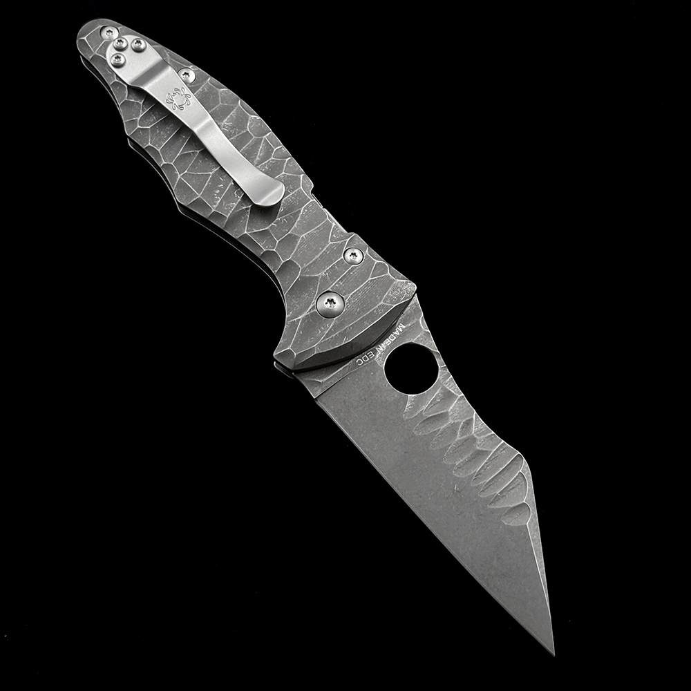 C85 Yojimbo Titanium Bearing 100% N690 Blade Folding Knife