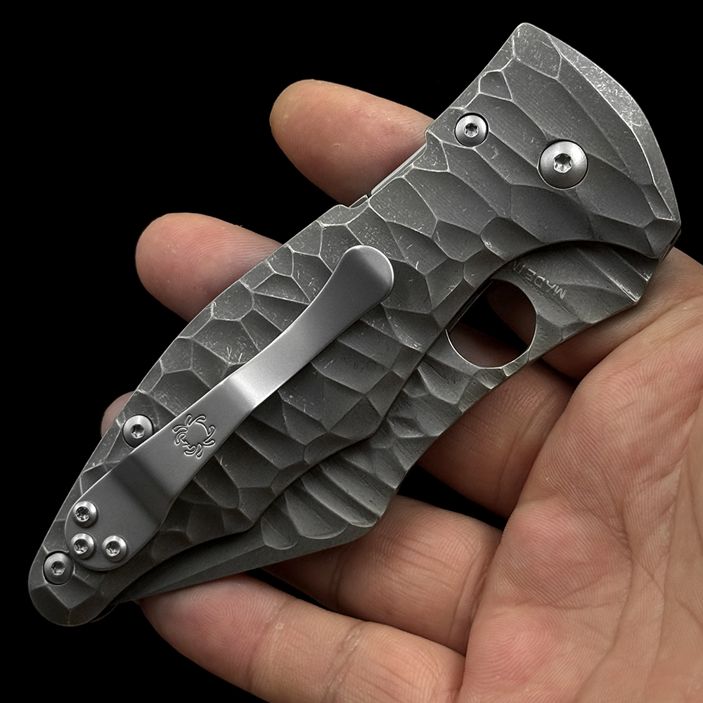 C85 Yojimbo Titanium Bearing 100% N690 Blade Folding Knife