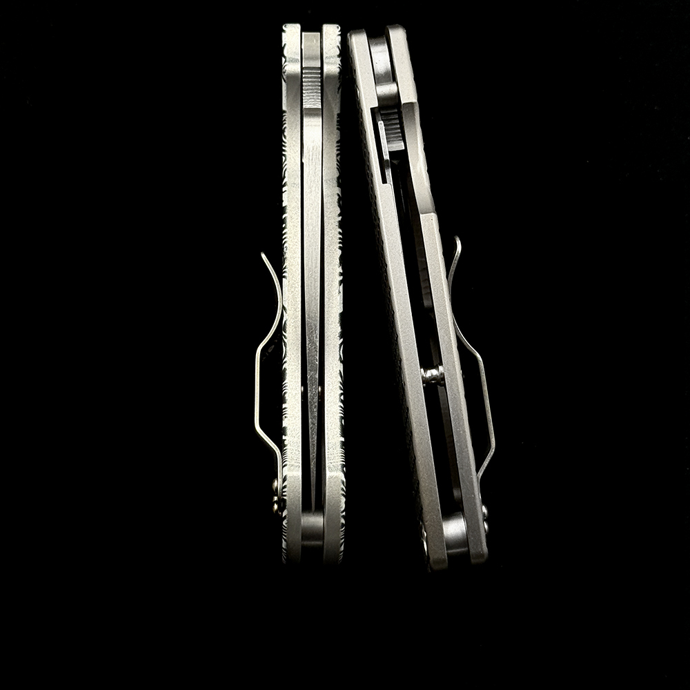 2025NEW C81 Paramilitary 2  Aluminum Bearings Folding Knife