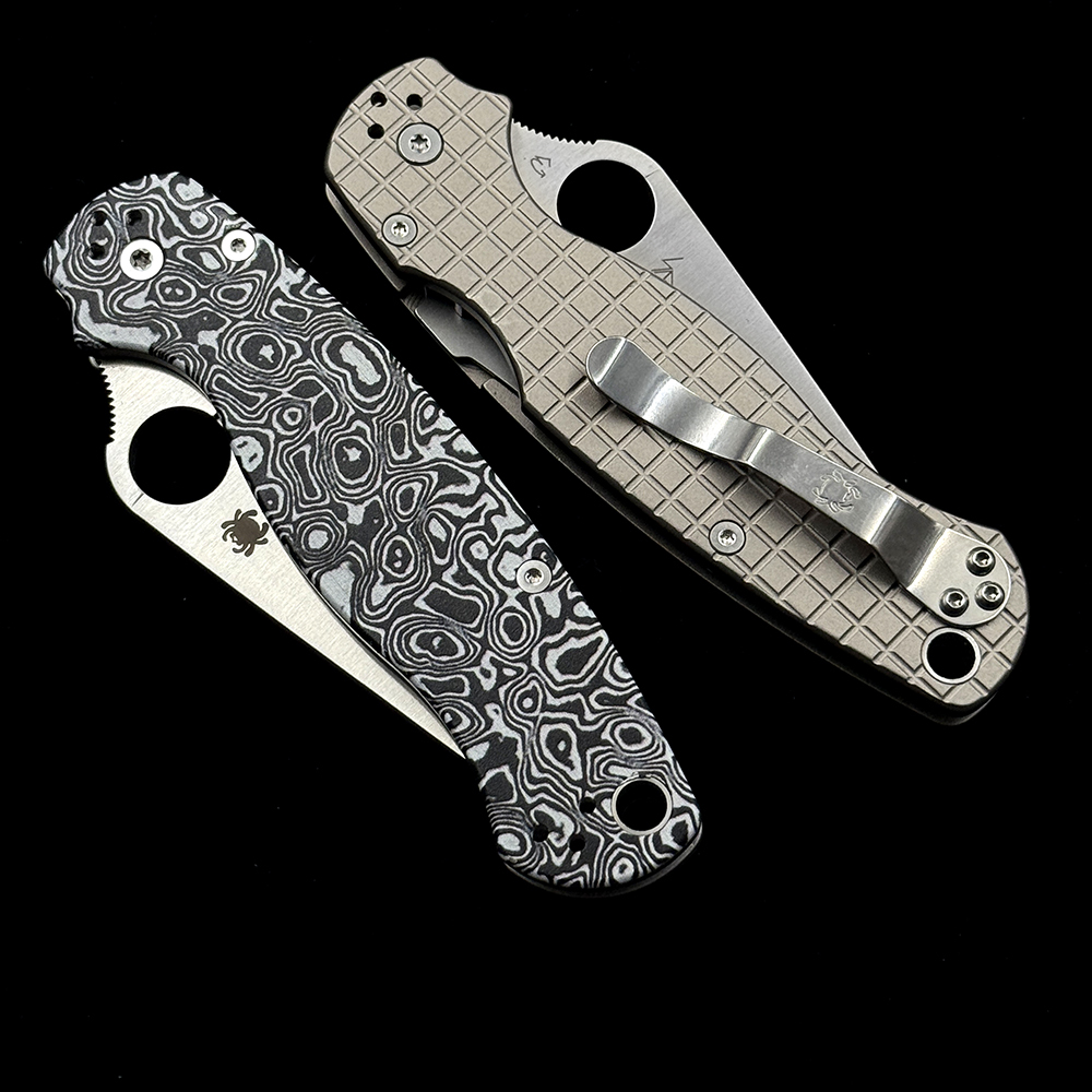 2025NEW C81 Paramilitary 2  Aluminum Bearings Folding Knife