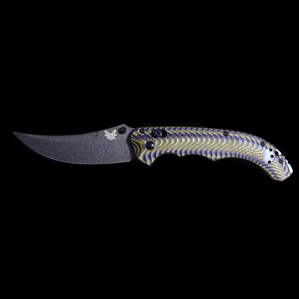 BM 865 MINI Bedlam AXIS Folding Knife