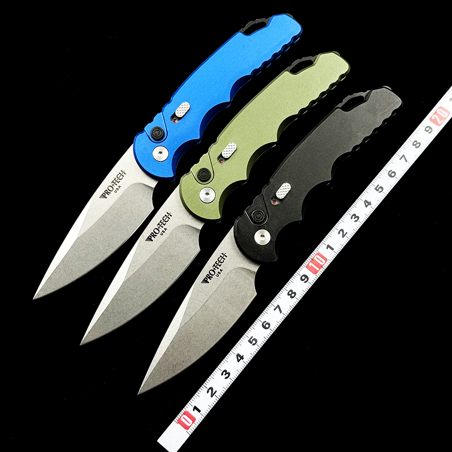 ProTech T501 TR-5 AUTO Folding Knife Aluminum  Handle
