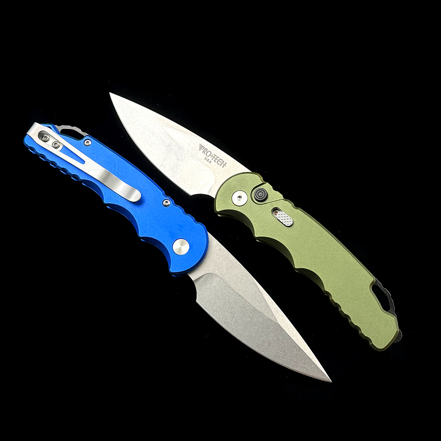 Pro Tech T501 TR-5 AUTO Folding Knife Aluminum  Handle