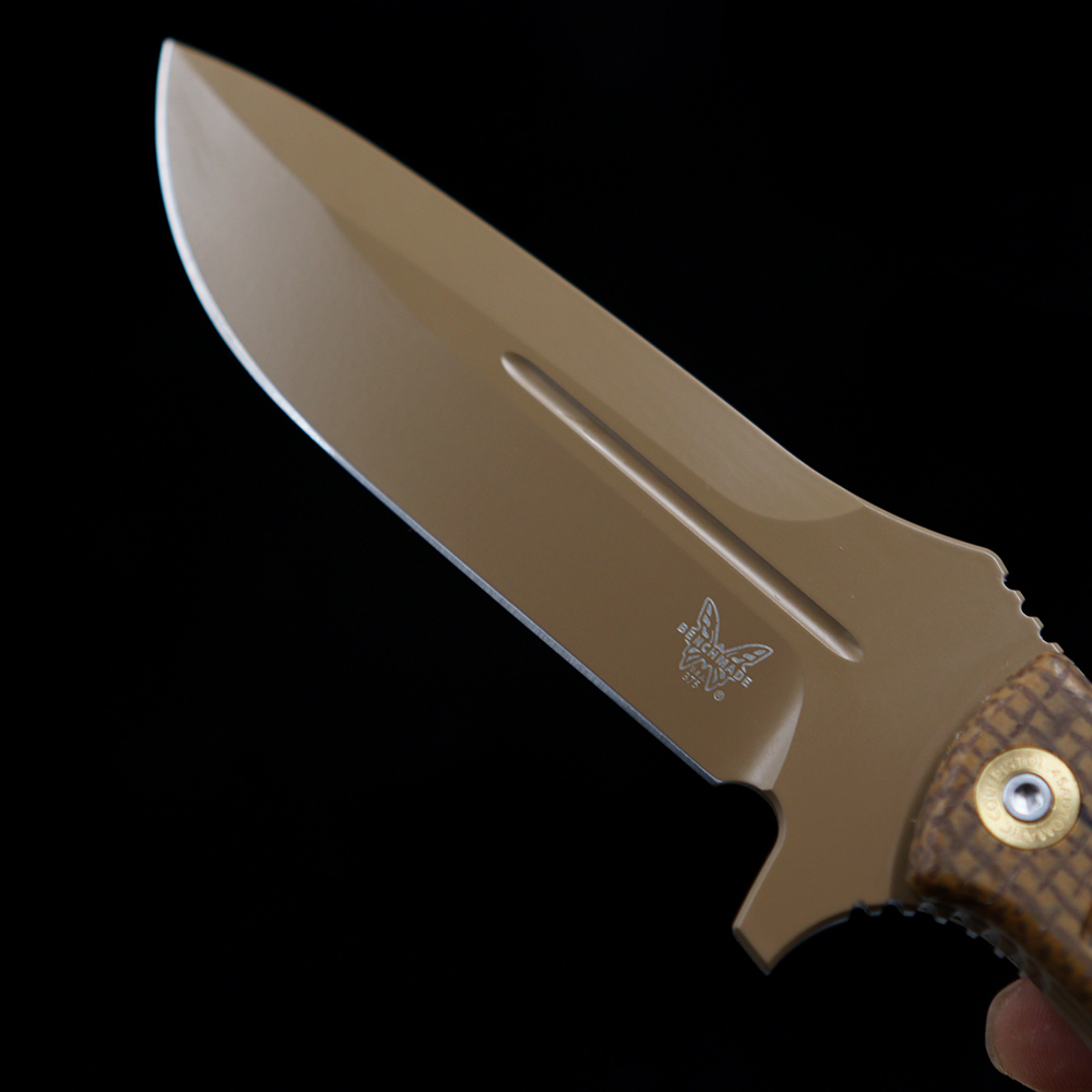 BM 375 Shane Sibert Adamas Fixed Blade Knife