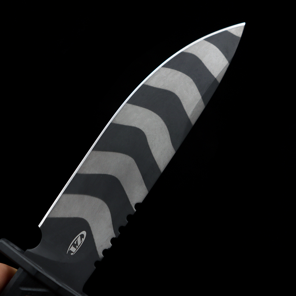 ZT0006 G10 handle 3V blade straight knife