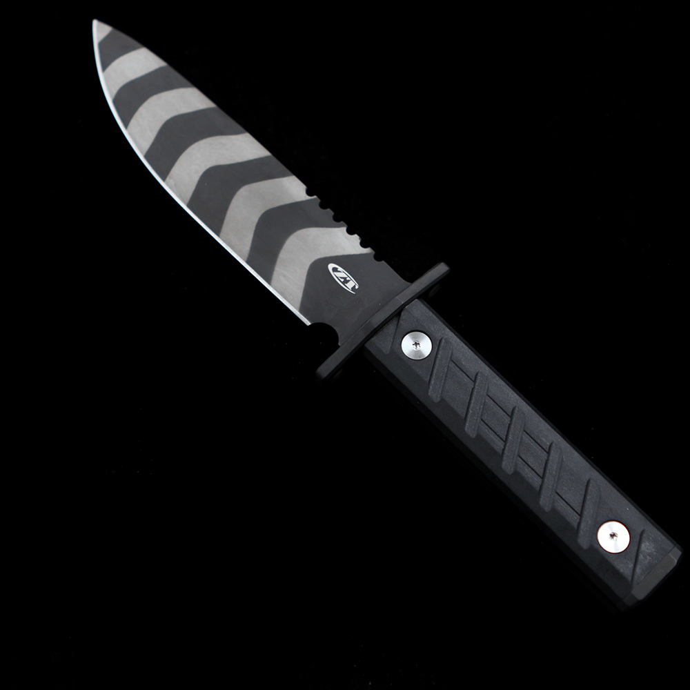 ZT0006 G10 handle 3V blade straight knife