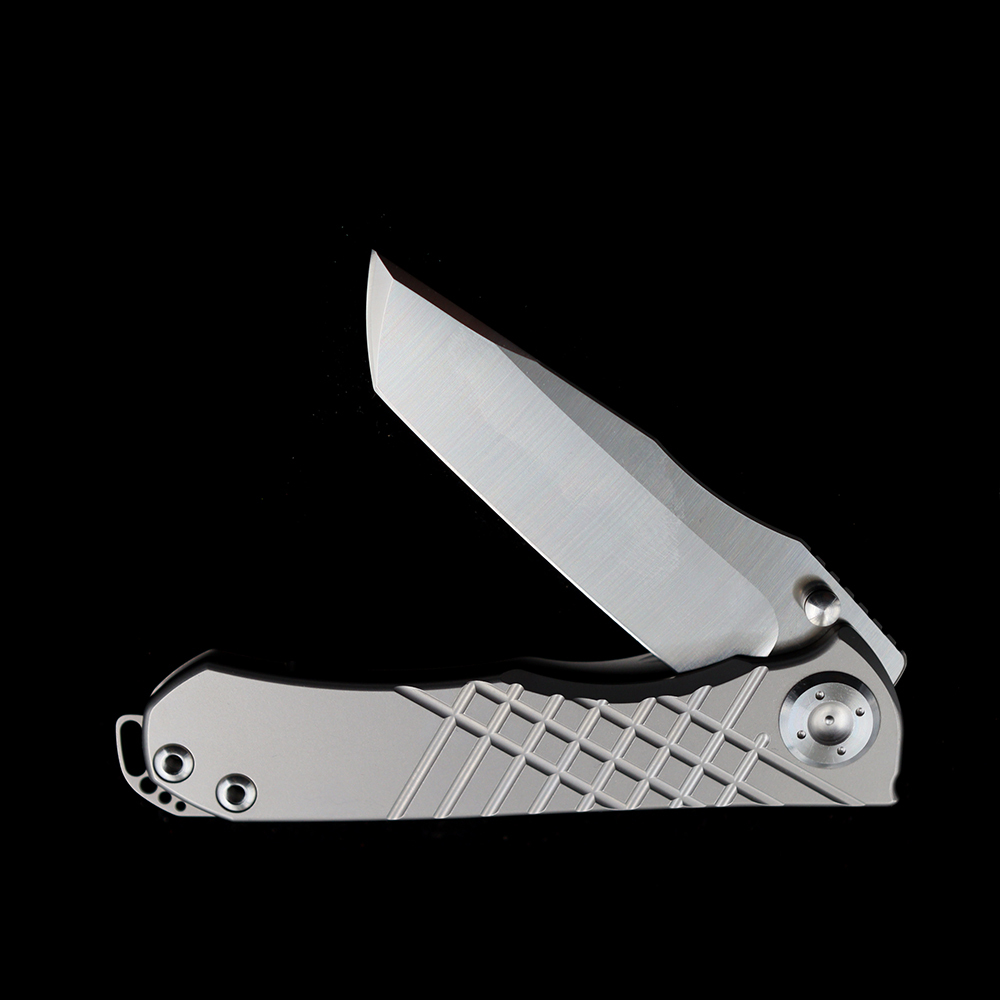 Chris Reeve Umnumzaan 100% N690 Titanium Handle Folding Knife