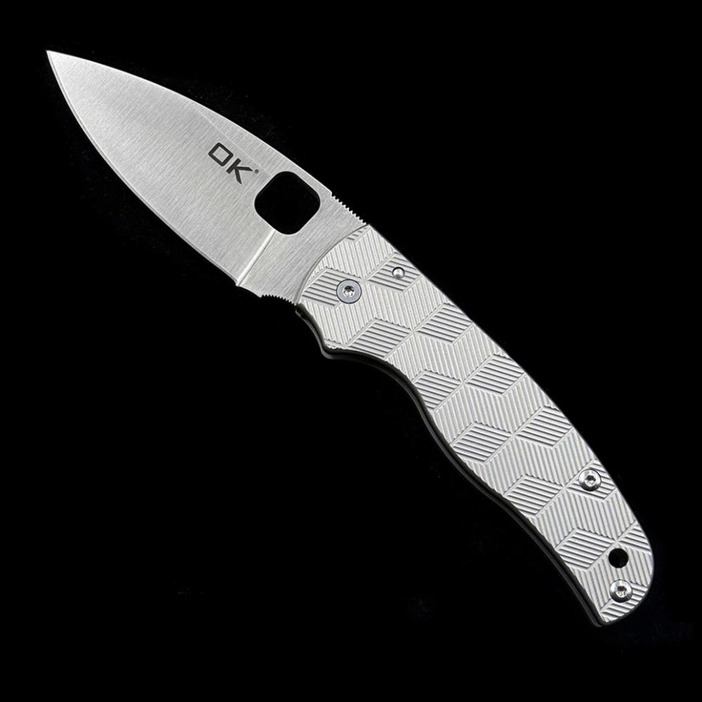 Limited edition OK 229TIP Ceramic Bearing TC4 Handle %M390 Blade Knife