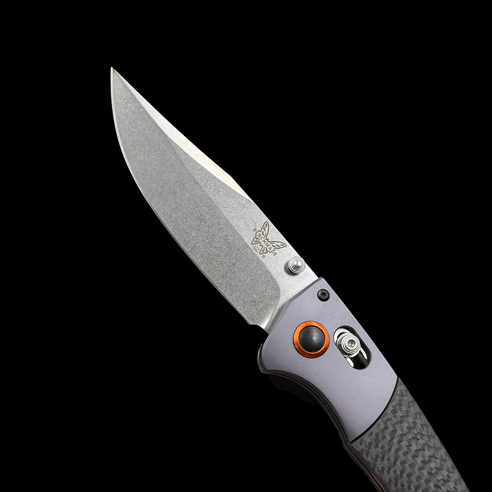 BM 15080-1 Hunt Damascus AXIS Folding Knife