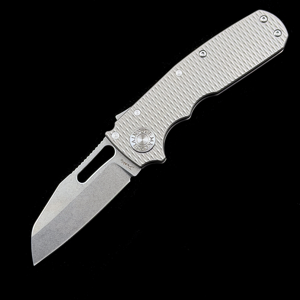 Andrew Demko Shark Cub Deep Carry  Titanium Handle Knife