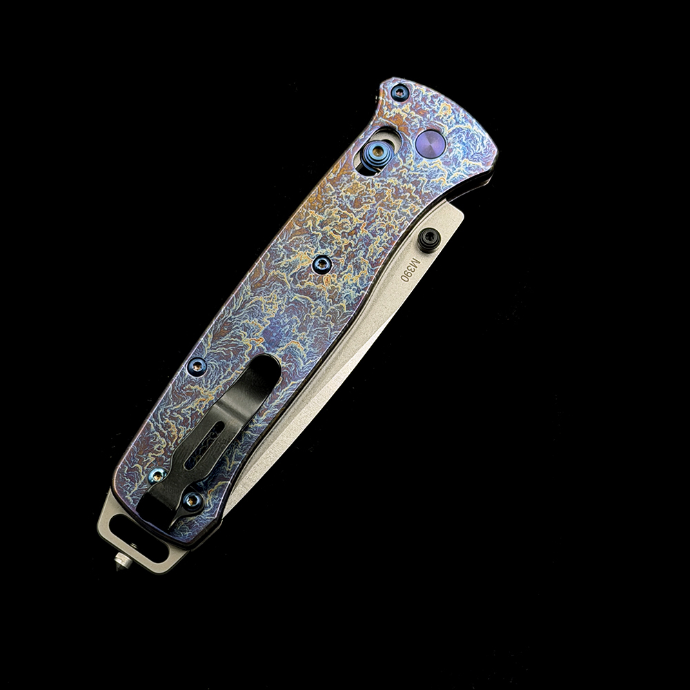 BM 537 Bailout Titanium alloy Handle  Knife