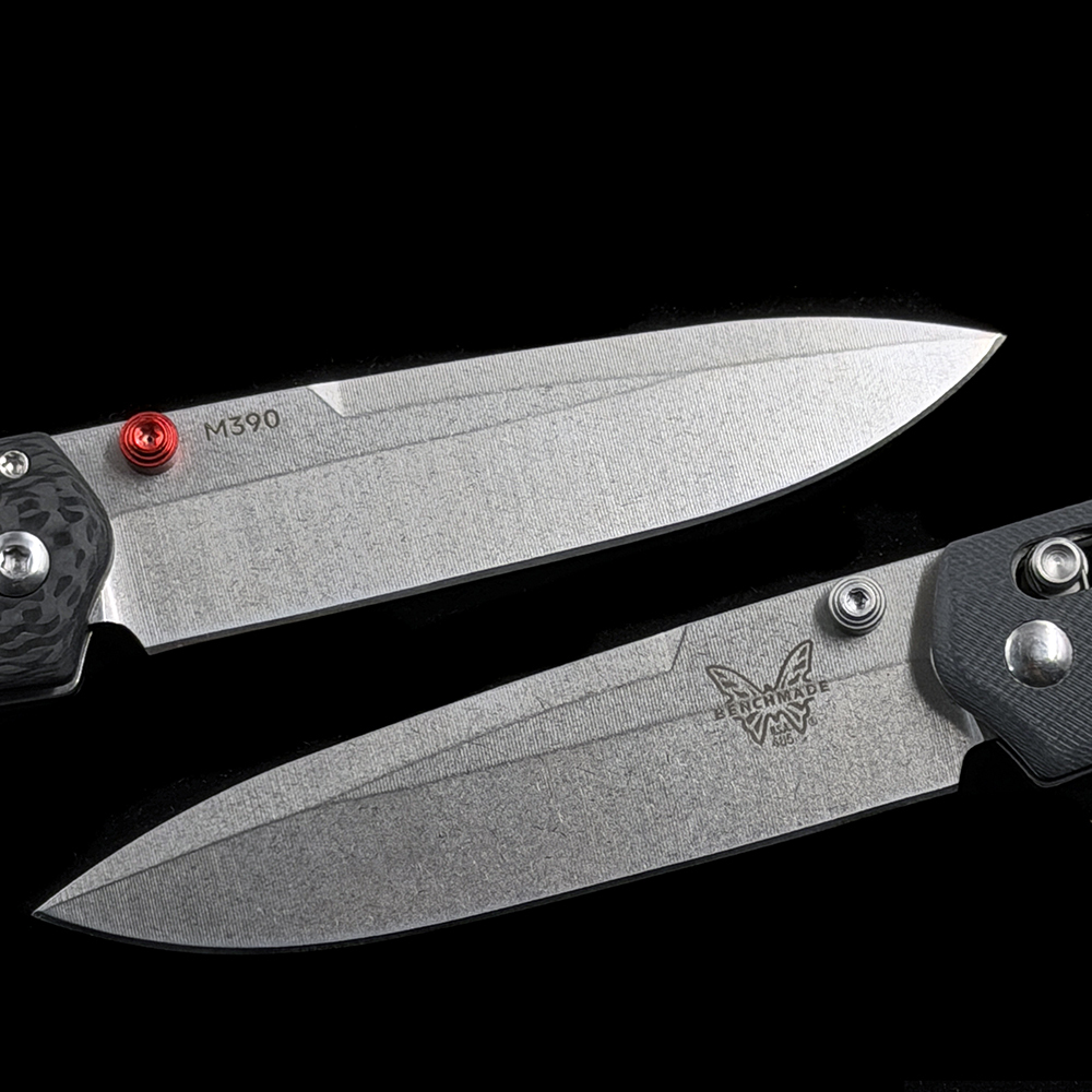 BM485 485-1 Valet G10/Carbon fiber AXIS folding knife