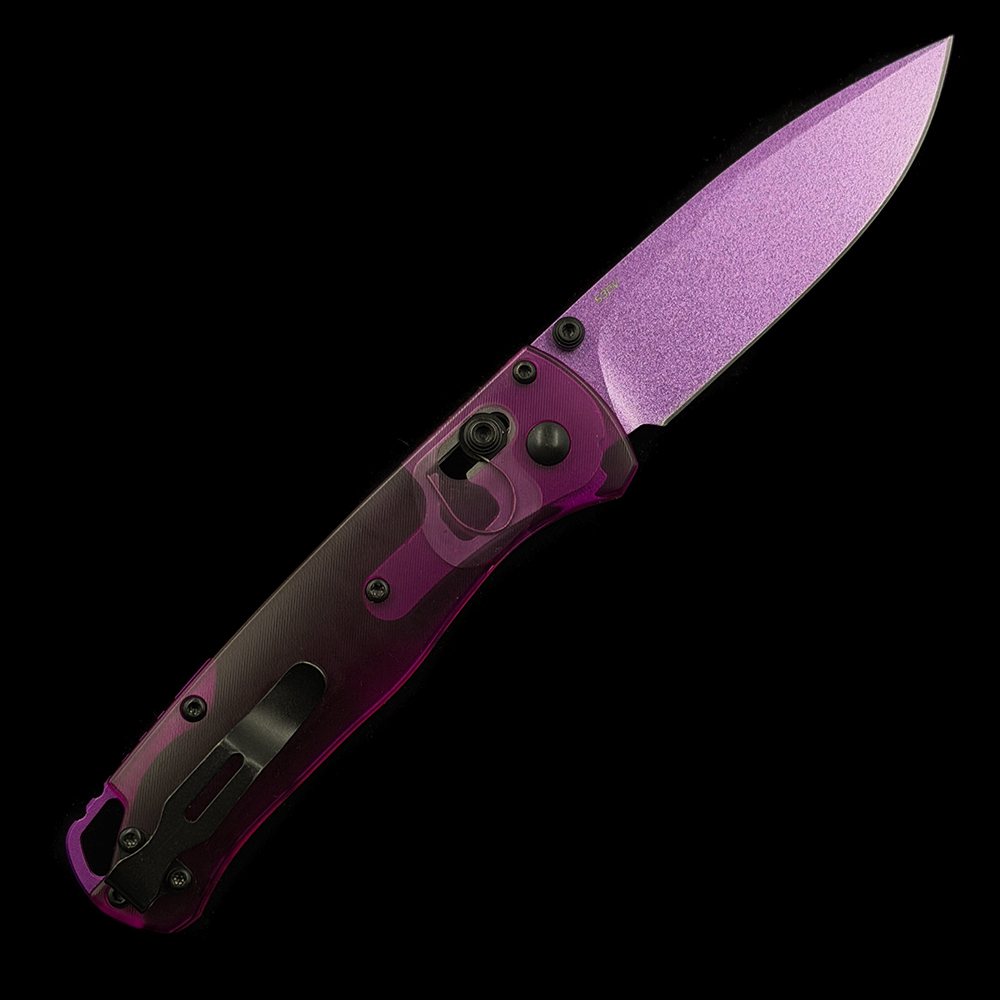 BM 535 Acrylic handle coated blade Knife