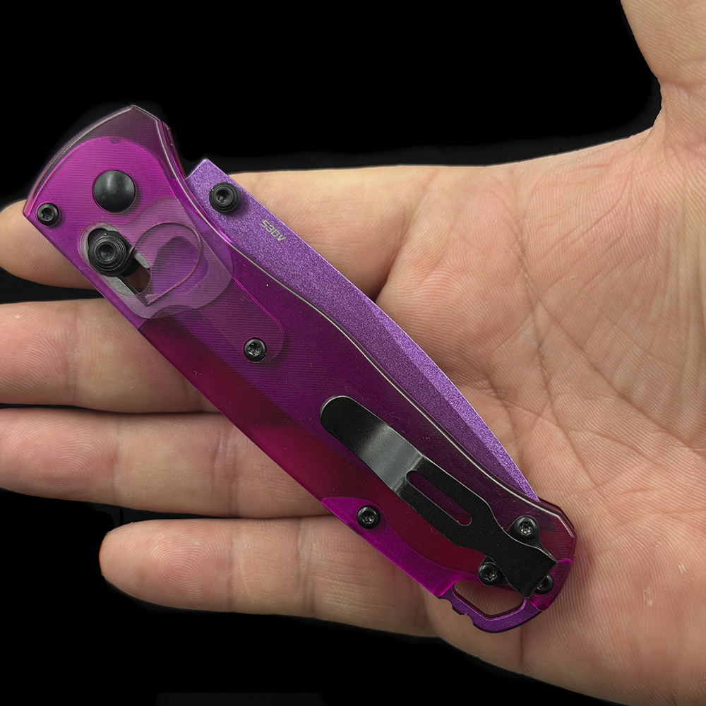 BM 535 Acrylic handle coated blade Knife